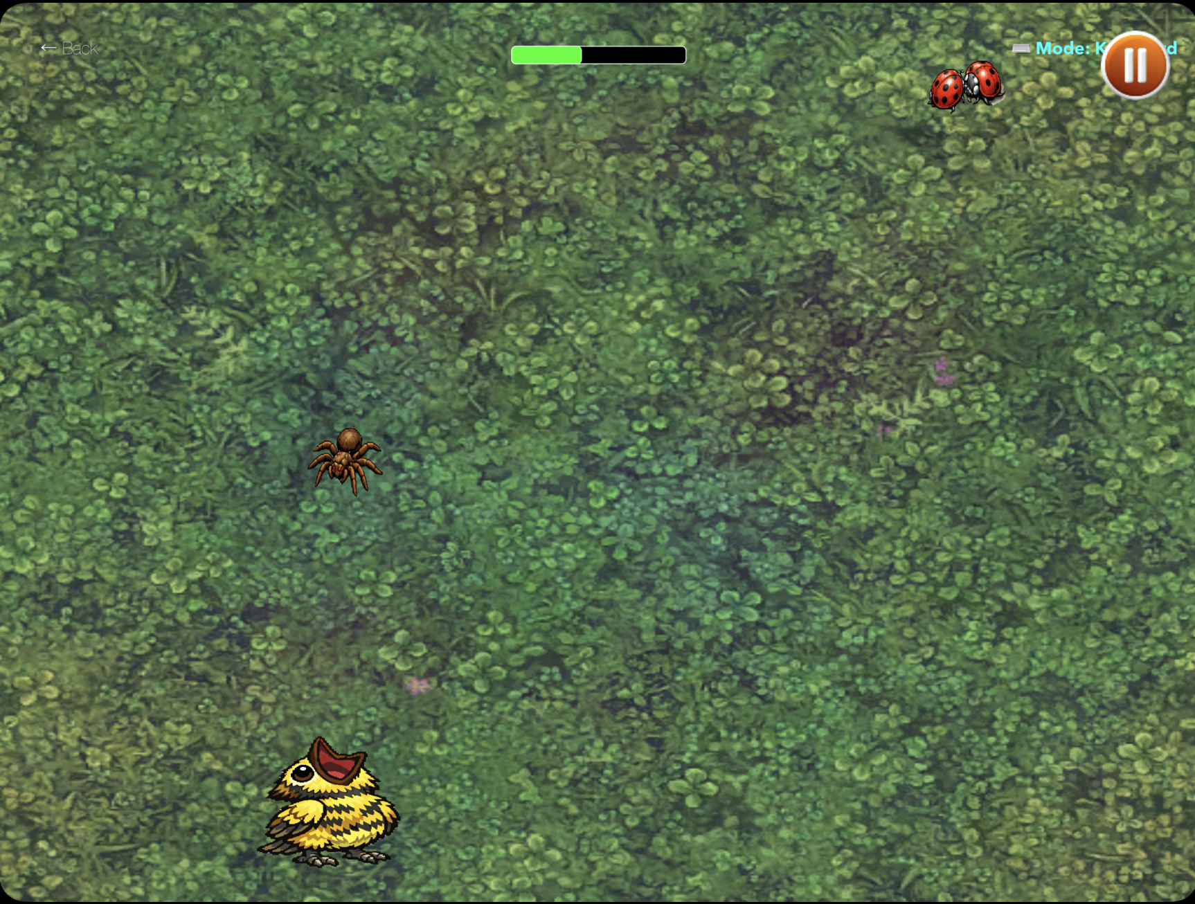 Getting hungry mini game